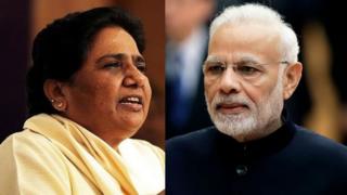 మాయావతి, నరేంద్రమోదీ