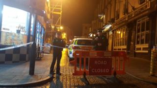 Police close Harbour Street