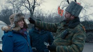 Кадр з фільму "Донбас"