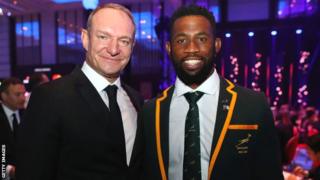 Francois Pienaar and Siya Kolisi