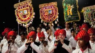 महरौली का एक दृश्य