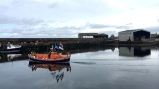 Restored Buckie lifeboat