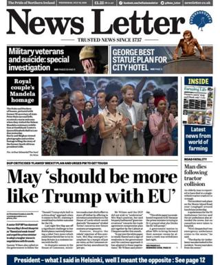 News Letter front page