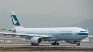 Cathay Pacific самолет