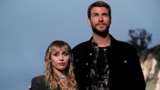 Miley Cyrus and Liam Hemsworth