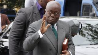 Le président du Ghana, Nana Akufo-Addo