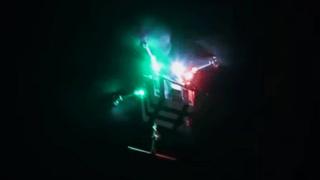 Drone carrying a kidney