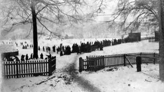 Snow at Rudyard Lake, 1890
