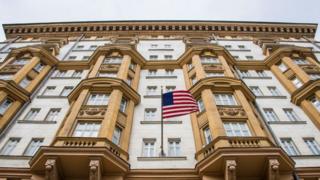 La embajada de Estados Unidos en la Unión Soviética