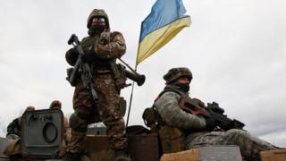 Украинские военные