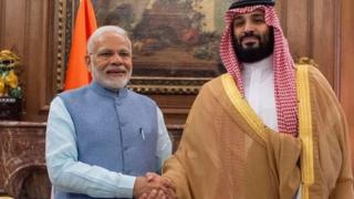 మోదీ, సౌదీ యువరాజు సల్మాన్