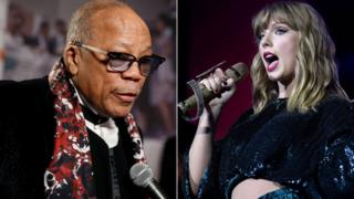 Quincy Jones and Taylor Swift