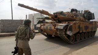 idlib'de türk askerleri