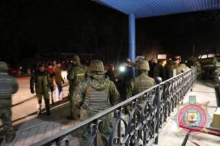 Нацполіція опублікувала фото із блокпосту на в'їзді в Слов'янськ