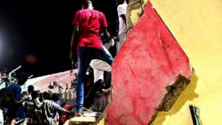 Filin wasan kwallon kafa a na Demba Diop Senegal