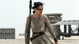 British actress Daisy Ridley plays Rey