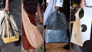 L-R: Bags by Philip Lim, Bottega Veneta , Stella McCartney and Off White