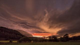 Sky from Glenkindie