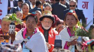 मोदी मुक्तिनाथमा