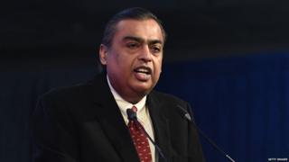 उद्योगपती- मुकेश अंबानी