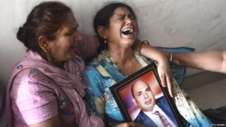 इराकमध्ये मृत झालेल्या भारतीयांचे नातेवाईक