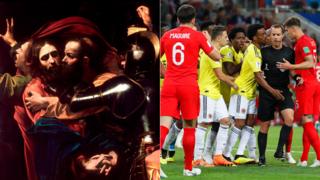 Artwork and World Cup 2018 action