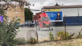 Air ambulance in Mitcham