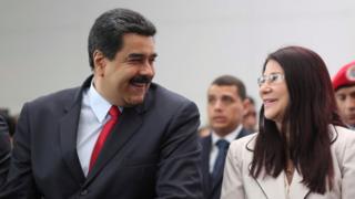 Nicolas Maduro and Cilia Flores, 14 October 2016