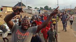 Awọn ọdọ ní ní Ado Ekiti Okeyinmi
