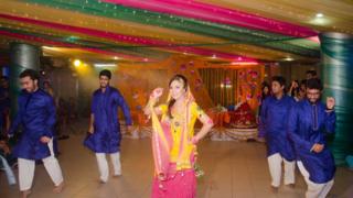 মায়িশার গায়ে হলুদ।