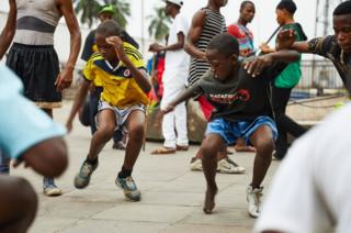 Youth training at the club