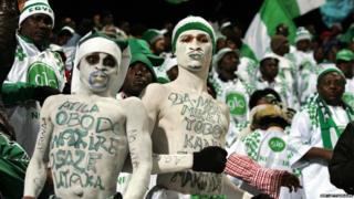 Super Eagles supporters
