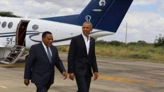 Obama na Mahiga