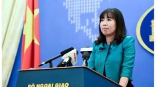 Người Phát ngôn Bộ Ngoại giao Việt Nam, bà Lê Thị Thu Hằng