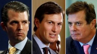 Trump Jr, Kushner ve Manafort