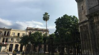Ein Blick auf die Plaza de Cristo