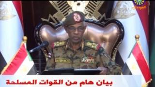 Sudan Savunma Bakanı Orgeneral Avad Muhammed Ahmed bin Avf