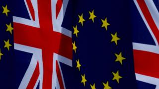 UK and EU flags