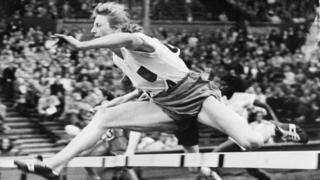 Fanny Blankers-Koen en 1948