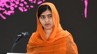 Nobel Barış Ödülü sahibi Malala Yusufzay,