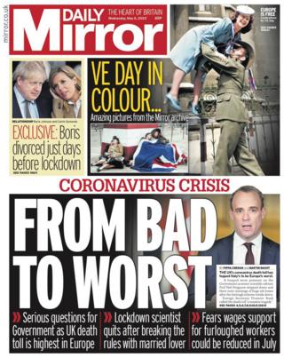 Daily Mirror - Wednesday