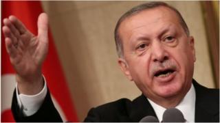 Rais wa Uturuki Tayyip Erdogan
