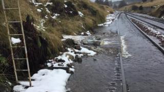 Flooding on line