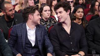 Shawn Mendes and Niall Horan