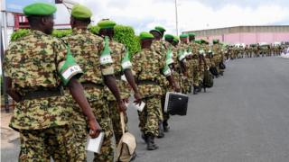Abasirikare b'abarundi bagiye muri Somalia mu 2017