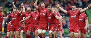 Scarlets celebration