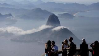 Turistas no Rio de Janeiro