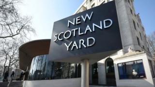 New Scotland Yard sign
