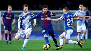 Liga : Barça-Real Sociedad (4-2)