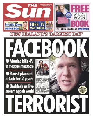 The Sun front page